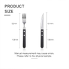 POM Handle Set Of Steak Knife And Fork