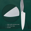 Stainless Steel Chef Knife - Ergonomic Non-Slip Handle for Home and Restaurants