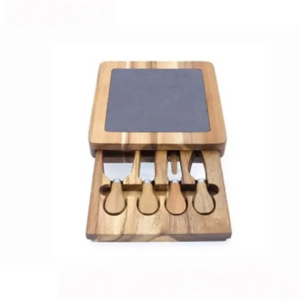 Stylish Acacia Cheese Board Set with Cheese Knife Set.jpg