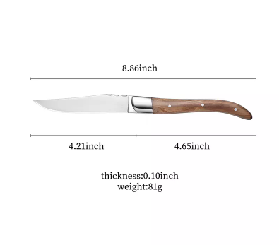 Stainless Steel Knife Size