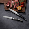 Couteaux à steak avec manche en bois les mieux notés : acier inoxydable antirouille pour des coupes parfaites