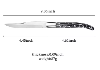 Spanish Steak Knive Size